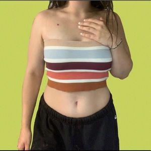 L.A. Hearts Multicolored Crop top